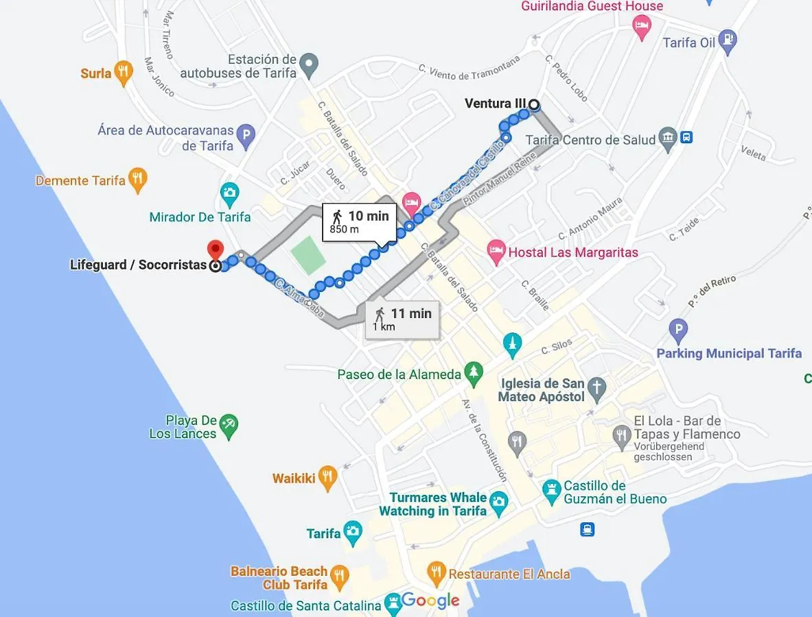Sunset Ocean View Apartment Mit Parking Tarifa Spain